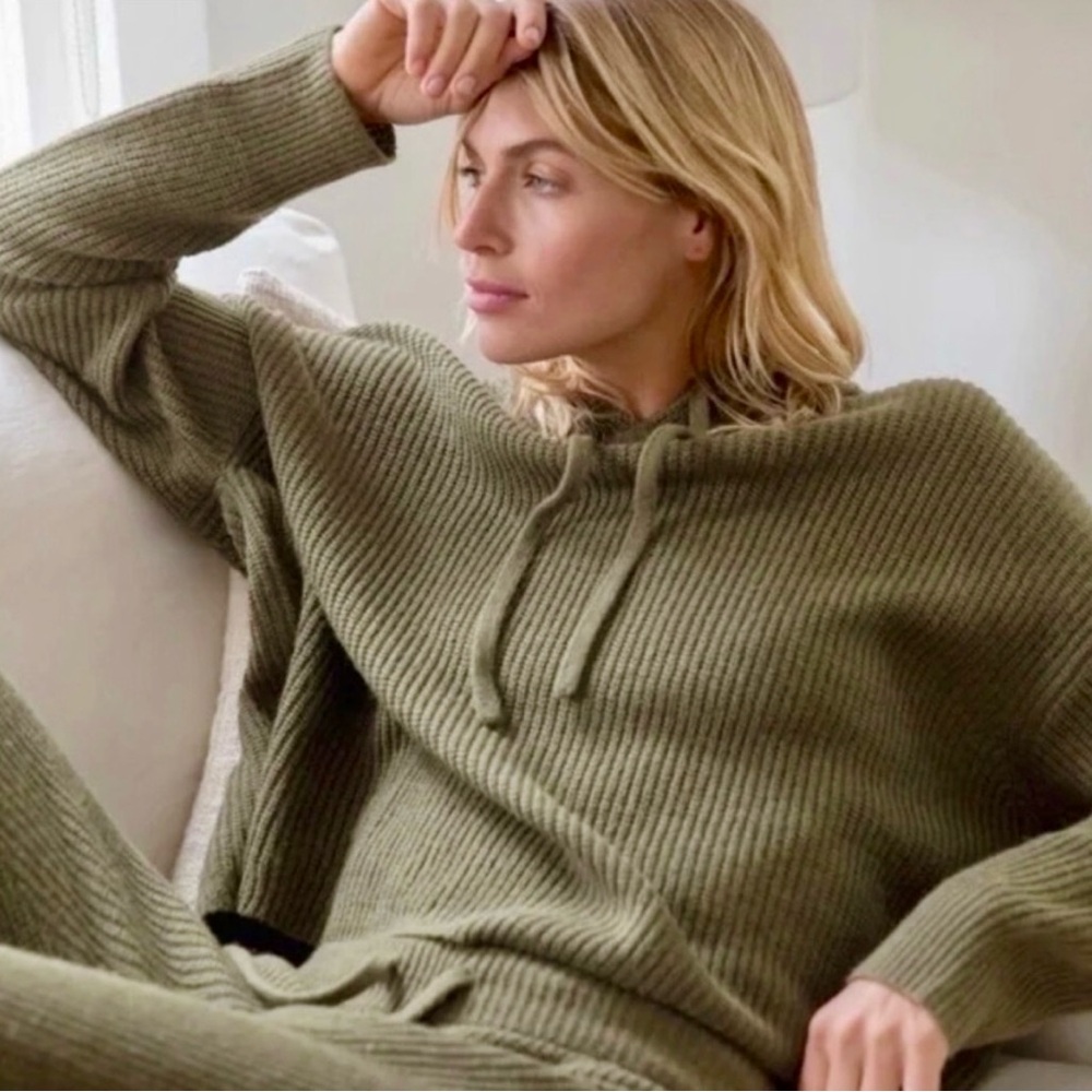 Jenni Kayne Alpaca Fisherman Hoodie